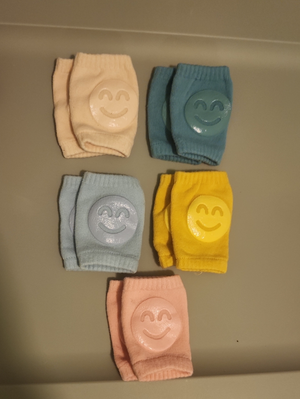 Set Of 5 Baby Crawling Kneepads